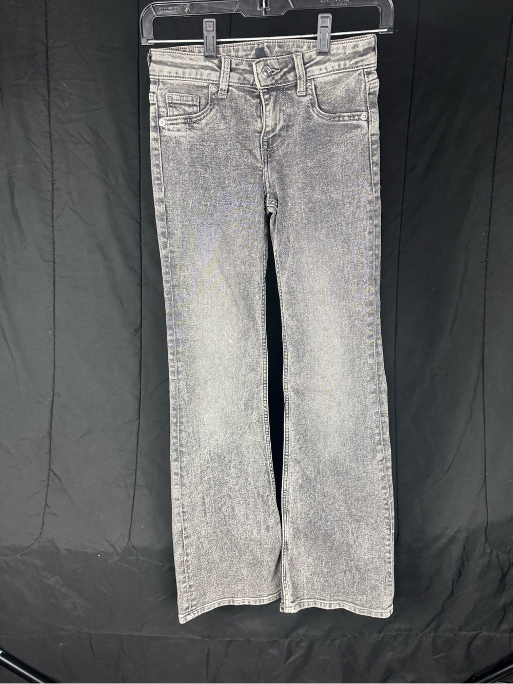 H&M Gray Washed Flare Jeans